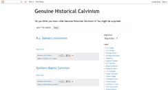 Desktop Screenshot of calvinism.us